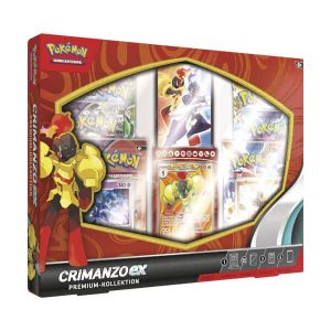 Crimanzo EX Premium-Kollektion Pokemon TCG Verpackung Vorderseite Amigo Spielgetuschel
