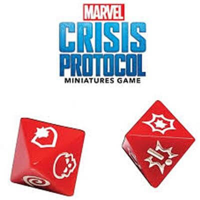 Marvel Crisis Protocol Tabletop Dice Pack Blackfire Spielgetuschel