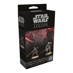 Star Wars Legion Tabletop Fünfter Bruder & Siebte Schwester Erweiterung Verpackung Vorderseite Asmodee Spielgetuschel