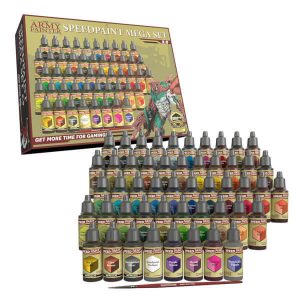 The Army Painter Farben Speedpaint Mega Set 2.0 Verpackung Vorderseite Spielgetuschel