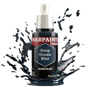 Warpaints Fanatic Farben Deep Ocean Blue The Army Painter Spielgetuschel