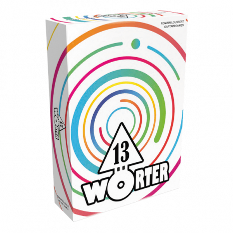 13 Wörter Verpackung Vorderseite Asmodee Spielgetuschel