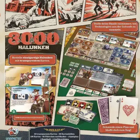 3000 Halunken Brettspiel Verpackung Ruckseite Asmodee Spielgetuschel 3000 Halunken Brettspiel Verpackung Rückseite Asmodee Spielgetuschel