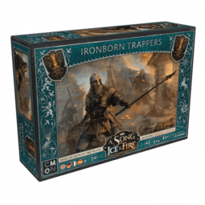 A Song of Ice and Fire Tabletop Ironborn Trappers Fallensteller der Eisenmänner Verpackung Vorderseite Asmodee Spielgetuschel.png