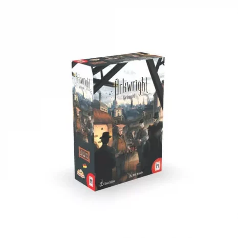 Arkwright Das Kartenspiel Verpackung Vorderseite Pegasus Spielgetuschel.jpg