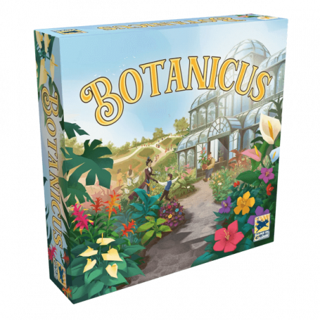 Botanicus Brettspiel Verpackung Vorderseite Asmodee Spielgetuschel