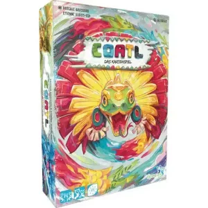 Coatl Kartenspiel Verpackung Vorderseite Heidelberger Spieleverlag Spielgetuschel