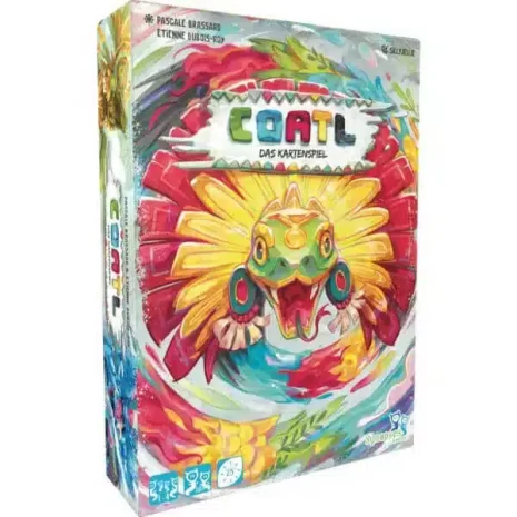 Coatl Kartenspiel Verpackung Vorderseite Heidelberger Spieleverlag Spielgetuschel