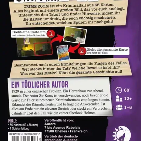Crime Zoom Fall 3 Ein todlicher Autor Kartenspiel Verpackung Ruckseite Asmodee Spielgetuschel-jpg Crime Zoom Fall 3 Ein tödlicher Autor Kartenspiel Verpackung Rückseite Asmodee Spielgetuschel.jpg