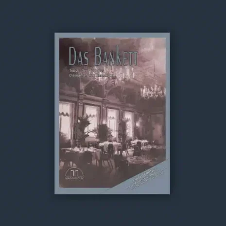 Das Bankett Teil 2  Der Fluch des Diamanten von Ramanpur Detektivspiel Erweiterung  Verpackung Vorderseite Magnificum Spielgetuschel.jpg