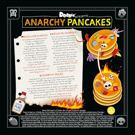 Dobble Anarchy Pancakes Partyspiel Verpackung Ruckseite Asmodee Spielgetuschel Dobble Anarchy Pancakes Partyspiel Verpackung Rückseite Asmodee Spielgetuschel