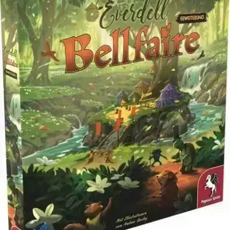 Everdell Brettspiel Bellfaire Erweiterung Verpackung Vorderseite Pegasus Spielgetuschel.jpg
