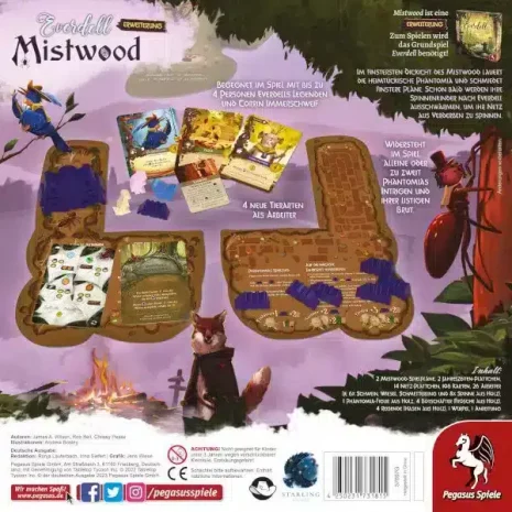 Everdell Brettspiel Mistwood Erweiterung Verpackung Ruckseite Pegasus Spielgetuschel Everdell Brettspiel Mistwood Erweiterung Verpackung Rückseite Pegasus Spielgetuschel