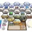 Expeditions Brettspiel Verpackung Spielmaterial Feuerland Spielgetuschel