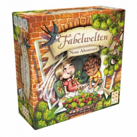 Fabelwelten Brettspiel Neue Abenteuer Erweiterung Verpackung Vorderseite Asmodee Spielgetuschel.jpg