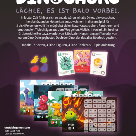 Happy Little Dinosaurs Kartenspiel Verpackung Ruckseite Asmodee Spielgetuschel Happy Little Dinosaurs Kartenspiel Verpackung Rückseite Asmodee Spielgetuschel