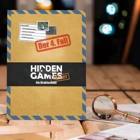 Hidden Games Brettspiel Fall 4 ein Drahtseilakt Tatort Verpackung Spielgetuschel.jpeg