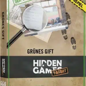 Hidden Games Fall 3 Grünes Gift Verpackung Vorderseite Pegasus Spielgetuschel