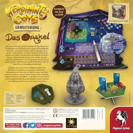 Merchants Cove Brettspiel Das Orakel Erweiterung Verpackung Ruckseite Pegasus Spielgetuschel Merchants Cove Brettspiel Das Orakel Erweiterung Verpackung Rückseite Pegasus Spielgetuschel