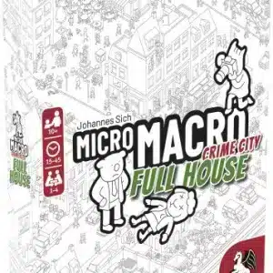 MicroMacro Crime City 2 Full House Brettspiel Verpackung Vorderseite Pegasus Spielgetuschel.jpg