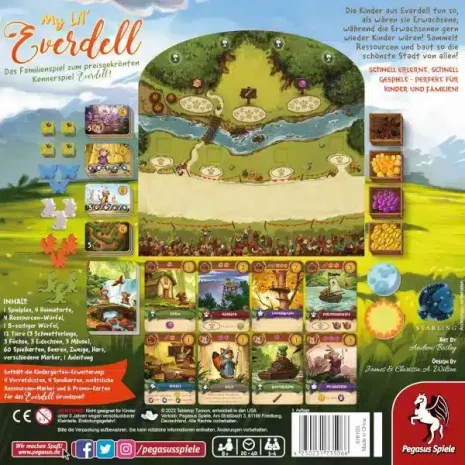 My Lil Everdell Brettspiel Verpackung Ruckseite Pegasus Spielgetuschel My Lil Everdell Brettspiel Verpackung Rückseite Pegasus Spielgetuschel