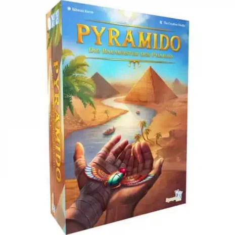 Pyramido Brettspiel Verpackung Vorderseite Joekas World Spielgetuschel