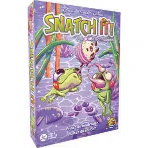 Snatch It! Kartenspiel Verpackung Vorderseite Heidelbär Spielgetuschel