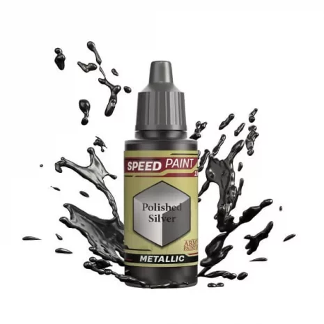 Speedpaint 2.0 Farben Polished Silver Verpackung The Army Painter Spielgetuschel