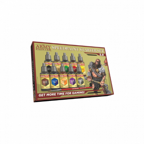 The Army Painter Speedpaint Starter Set 2.0 Verpackung Spielgetuschel