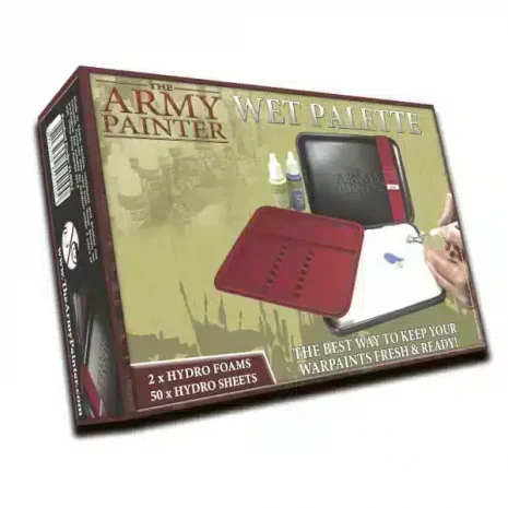 The Army Painter Wet Palette Verpackung Vorderseite The Army Painter Spielgetuschel