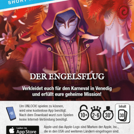 Unlock- Short Adventures Der Engelsflug Verpackung Ruckseite Asmodee Spielgetuschel Unlock! Short Adventures Der Engelsflug Verpackung Rückseite Asmodee Spielgetuschel