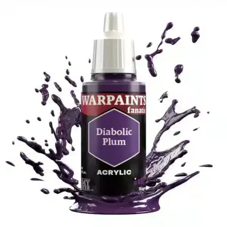 Warpaints Fanatic Farben Diabolic Plum The Army Painter Spielgetuschel