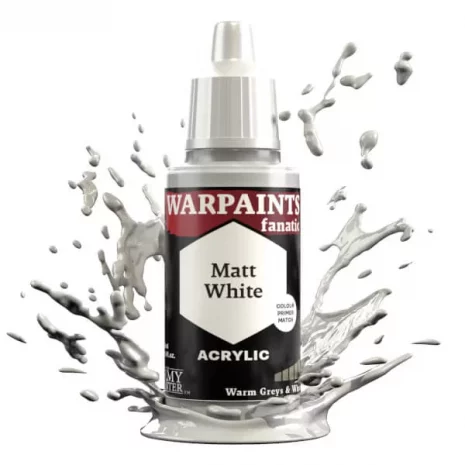 Warpaints Fanatic Farben Matt White The Army Painter Spielgetuschel