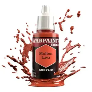 Warpaints Fanatic Farben Molten Lava The Army Painter Spielgetuschel