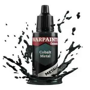 Warpaints Fanatic Metallic Farben Cobalt Metal The Army Painter Spielgetuschel