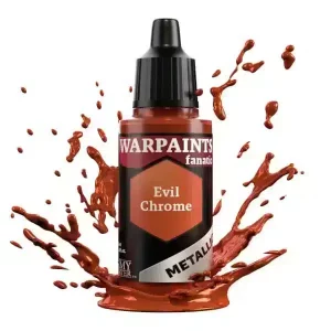 Warpaints Fanatic Metallic Farben Evil Chrome The Army Painter Spielgetuschel