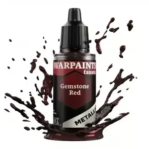 Warpaints Fanatic Metallic Farben Gemstone Red The Army Painter Spielgetuschel
