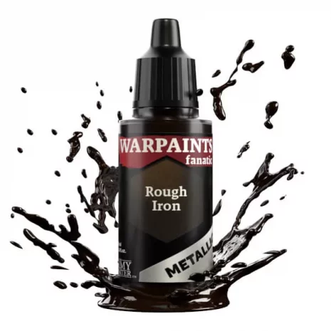 Warpaints Fanatic Metallic Farben Rough Iron The Army Painter Spielgetuschel