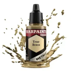Warpaints Fanatic Metallic Farben True Brass The Army Painter Spielgetuschel
