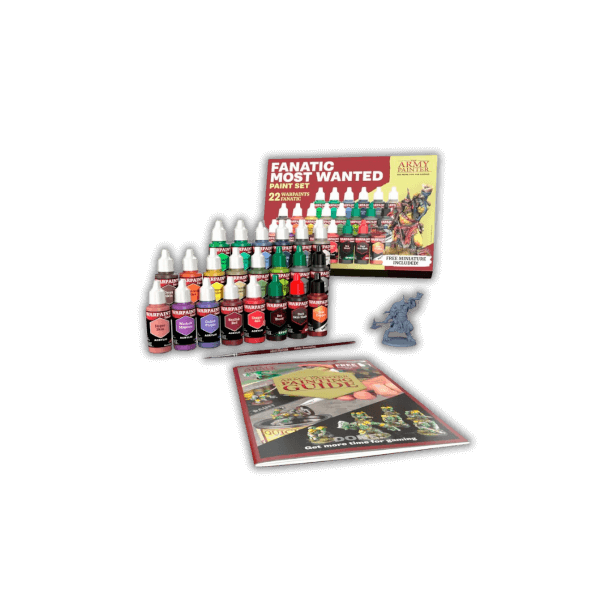 Warpaints Fanatic Most Wanted Set Farben The Army Painter Spielgetuschel