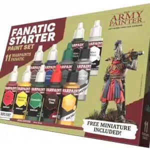 Warpaints Fanatic Starter Set Farben Verpackung Vorderseite The Army Painter Spielgetuschel