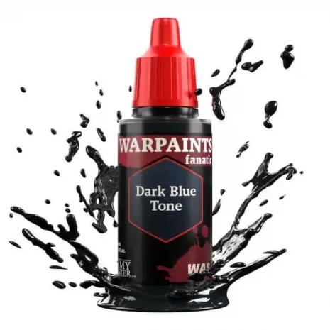 Warpaints Fanatic Wash Farben Dark Blue Tone The Army Painter Spielgetuschel
