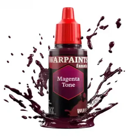 Warpaints Fanatic Wash Farben Magenta Tone The Army Painter Spielgetuschel