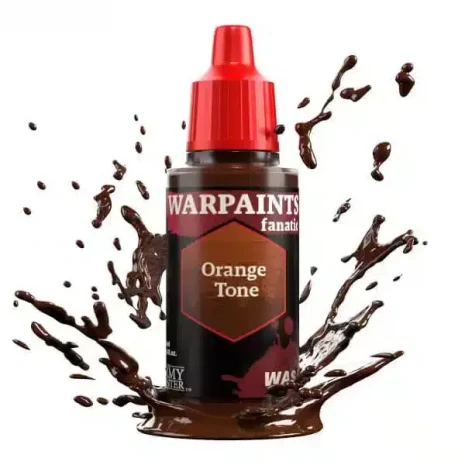 Warpaints Fanatic Wash Farben Orange Tone The Army Painter Spielgetuschel