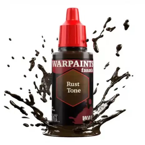 Warpaints Fanatic Wash Farben Rust Tone The Army Painter Spielgetuschel