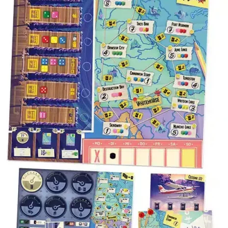 Yukon Airways Brettspiel Spielaufbau Asmodee Spielgetuschel-jpg Yukon Airways Brettspiel Spielaufbau Asmodee Spielgetuschel.jpg