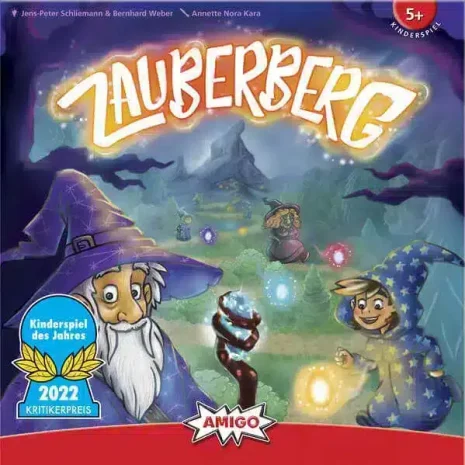 Zauberberg Brettspiel Verpackung Vorderseite Amigo Spielgetuschel