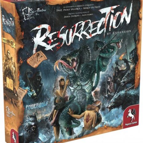 Armata Strigoi Brettspiel Resurrection Erweiterung Verpackung Vorderseite Pegasus Spielgetuschel.jpg