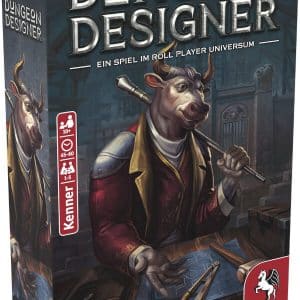 Dungeon Designer Brettspiel Verpackung Vorderseite Pegasus Spielgetuschel.jpg