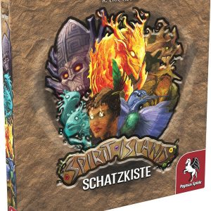 Spirit Island Brettspiel Schatzkiste Erweiterung Verpackung Vorderseite Pegasus Spielgetuschel